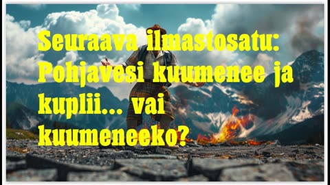 Seuraava ilmastosatu - pohjavesi kuumenee ja kuplii