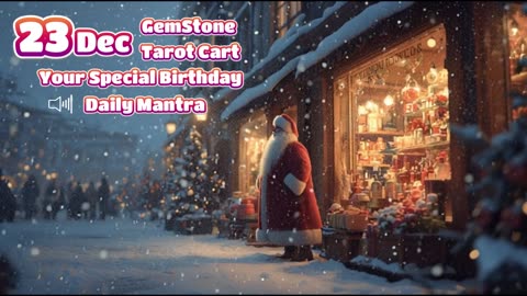 23 December 🌟 Your Special Personal Birthday Meaning December | Astrology • Tarot • Gemstones