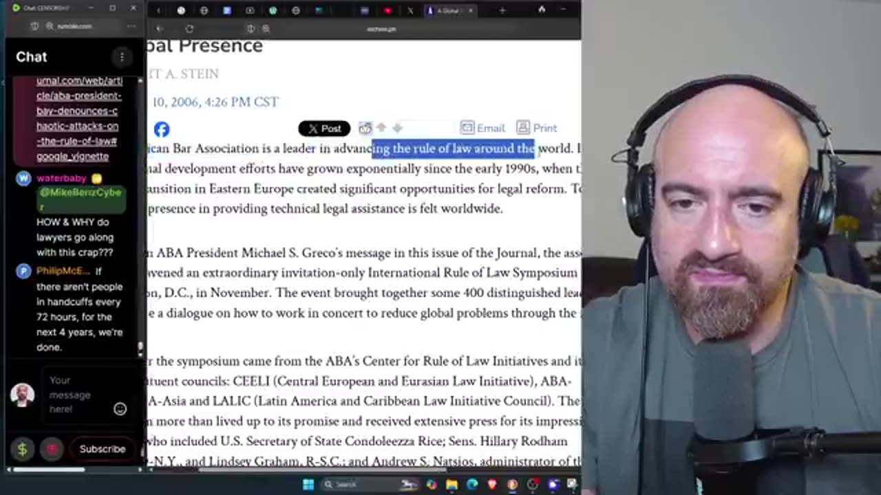 Hour 1 of last night’s 4 hour extravaganza deep dive for my X subscribers into USAID