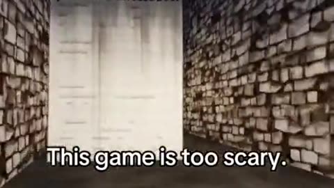 This game is too scary