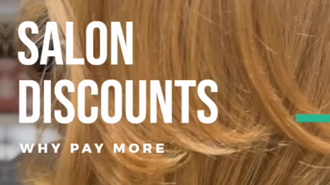 💇‍♀️✨ Salon Discounts — Why Pay More?