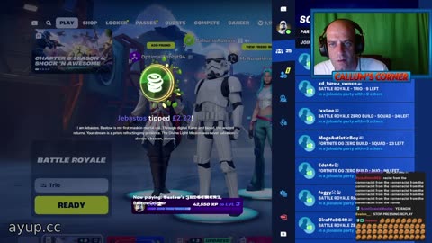 ayupcc - Callum's Corner - 12/08/25 - Fantastic Fortnite