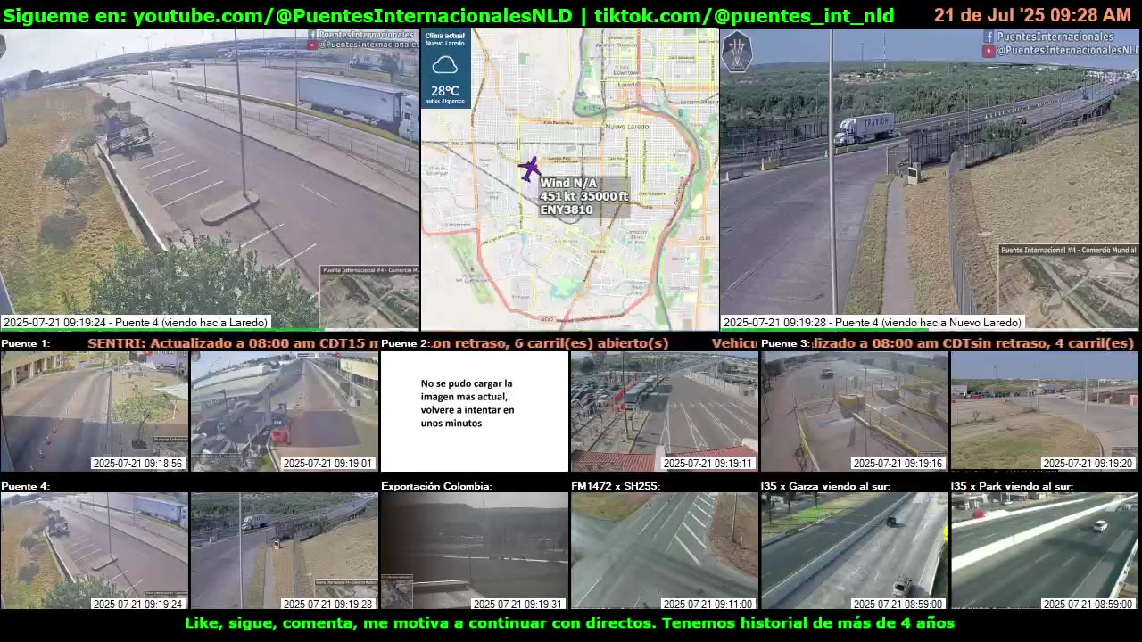 Puentes Internacionales NLD (Youtube / TikTok)