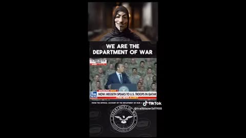 Department of War ..