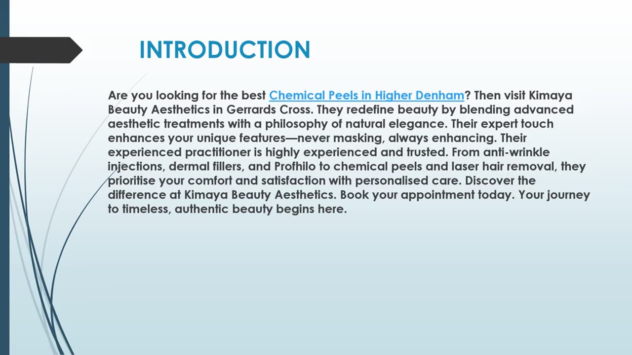 Best Chemical Peels in Higher Denham