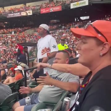 Baseball fans boo and tell Free Palestine protestors to leave