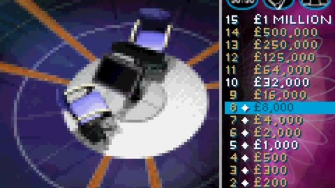 Gameboy Advance Longplay 214 Who Wants to Be a Millionaire - 2nd Edition