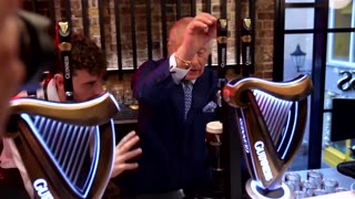 'Cheers!': King Charles opens Guinness brewery in London