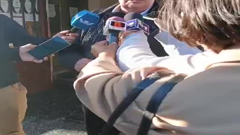 Wilson Ezquerra - Declaraciones luego de votar del candidato a intendente de Tacuarembó, P. Nacional