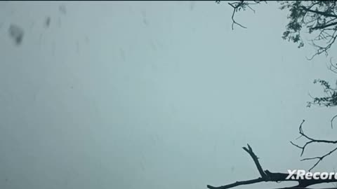 Hail storm clip