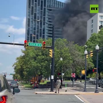 Terrorist attack in Washington, van explodes in Washington DC!