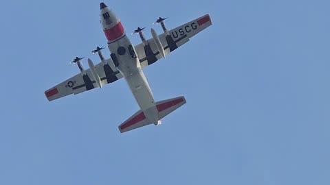 Coast Guard Fly Over