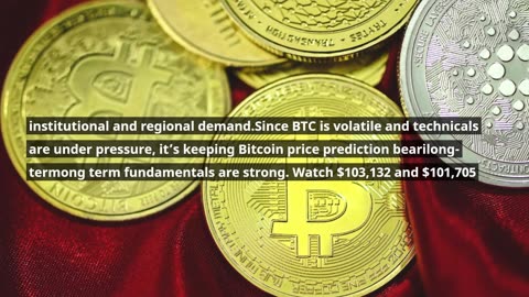 Bitcoin Price Prediction: BTC Crashes to $103K as Binance Enters Syria