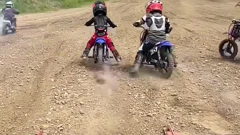 4-Year-Old Motocross Kid Wins 3rd in Dirt Bike Race #shorts #dirtbike