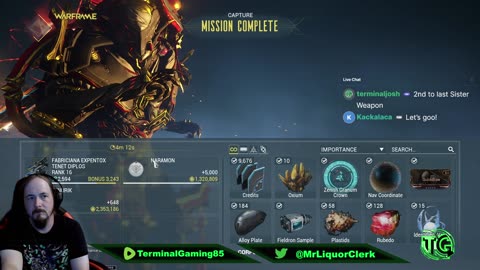 Terminal Gaming - Warframe Sister Weapon Hunt Continues