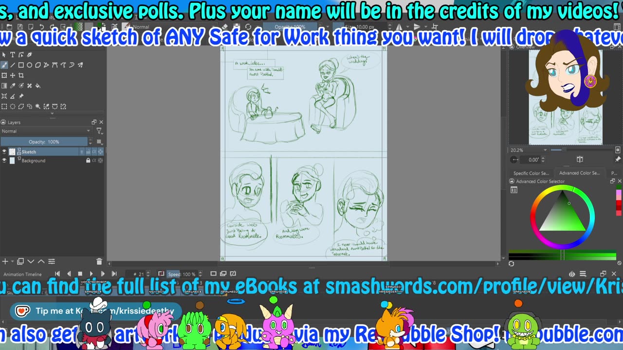 Snowy Saturday! Art Commissions open!