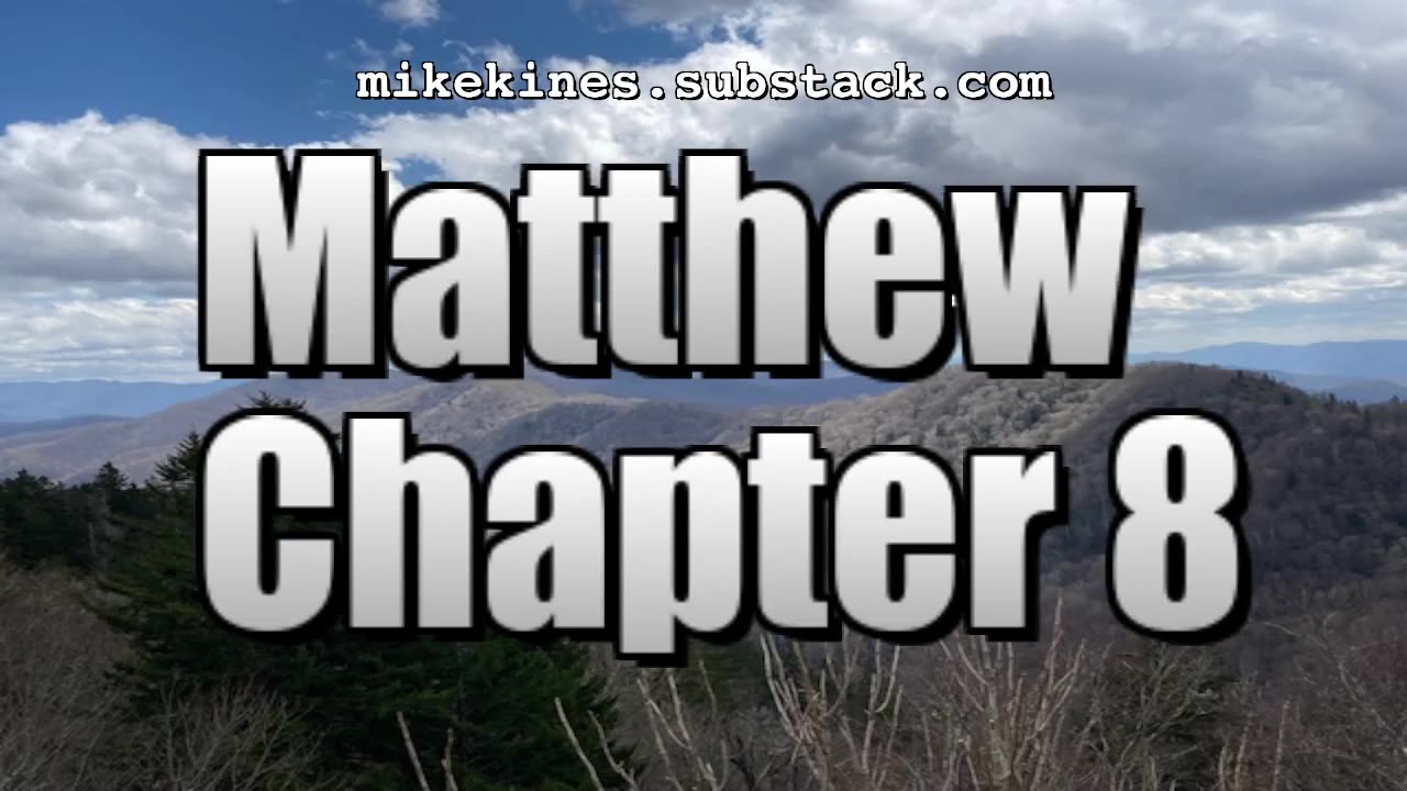 BC 2025 Matthew 8