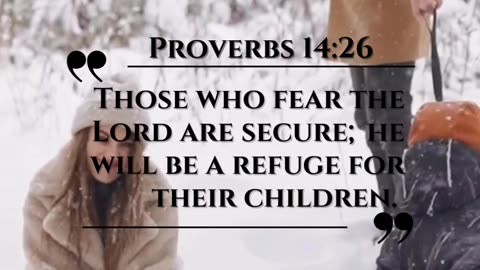Proverbs 14:26