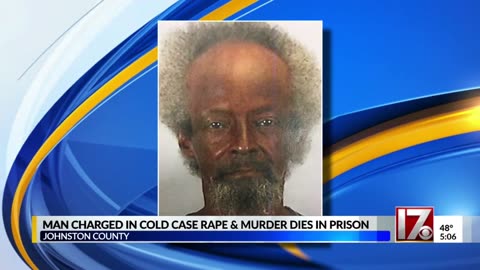 Black man charged in 72 cold case rape murder of a white woman dies