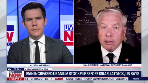 Iran increased uranium stockpile before Israeli attack, UN says | LiveNOW from FOX