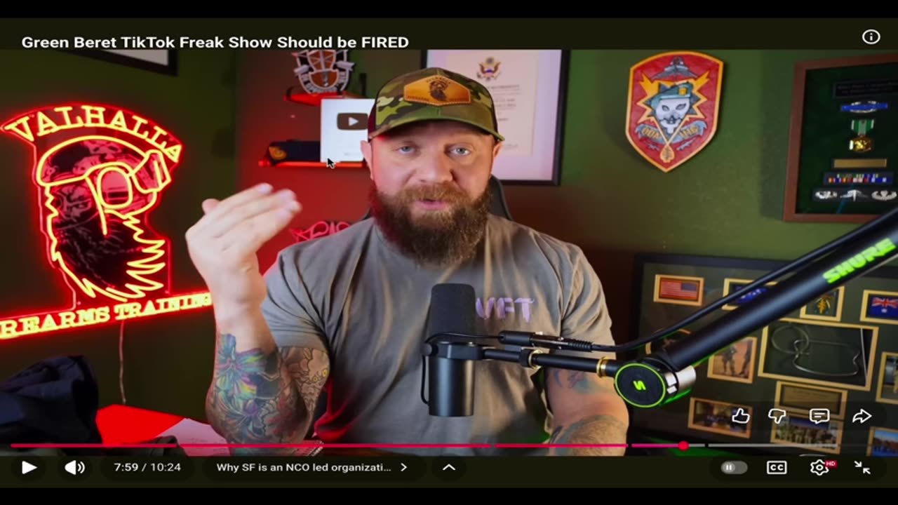 Ableist hypocritical douche Valhalla VFT gets offended over salsa dancing but not war wound insults