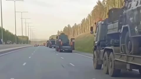 Konwój ciężarówki