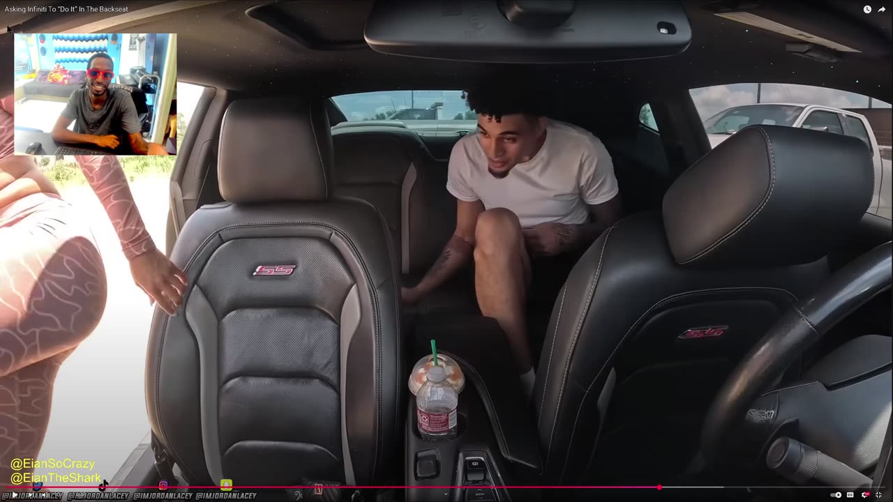 Jordan Lacey Asking Infiniti To “Do It” In The Backseat UNCLE EIAN REACTION