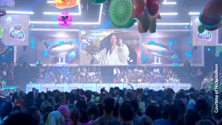 Jack Black and Tyla among winners slimed at Kids' Choice Awards