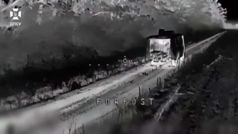 Russians Spot Ambush Drone in the Roadway + More