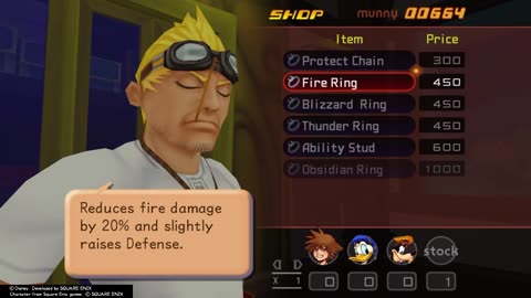 Kingdom Hearts Episode 5.5 Exploration of Tranverse Town