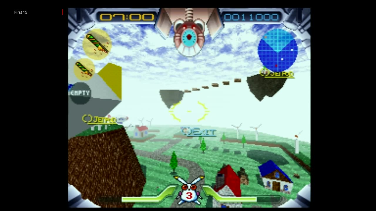 The First 15 Minutes of Jumping Flash! (PlayStation)