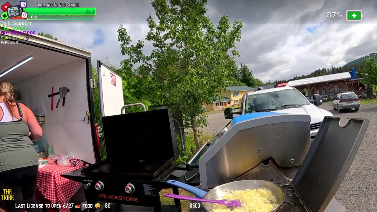 🟢Hand Build Food Trailer IN ISOLATED ALASKA Farmstead Chores | !Real !Homestead