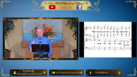 Oak Hill Church of Christ Worship Stream Live!