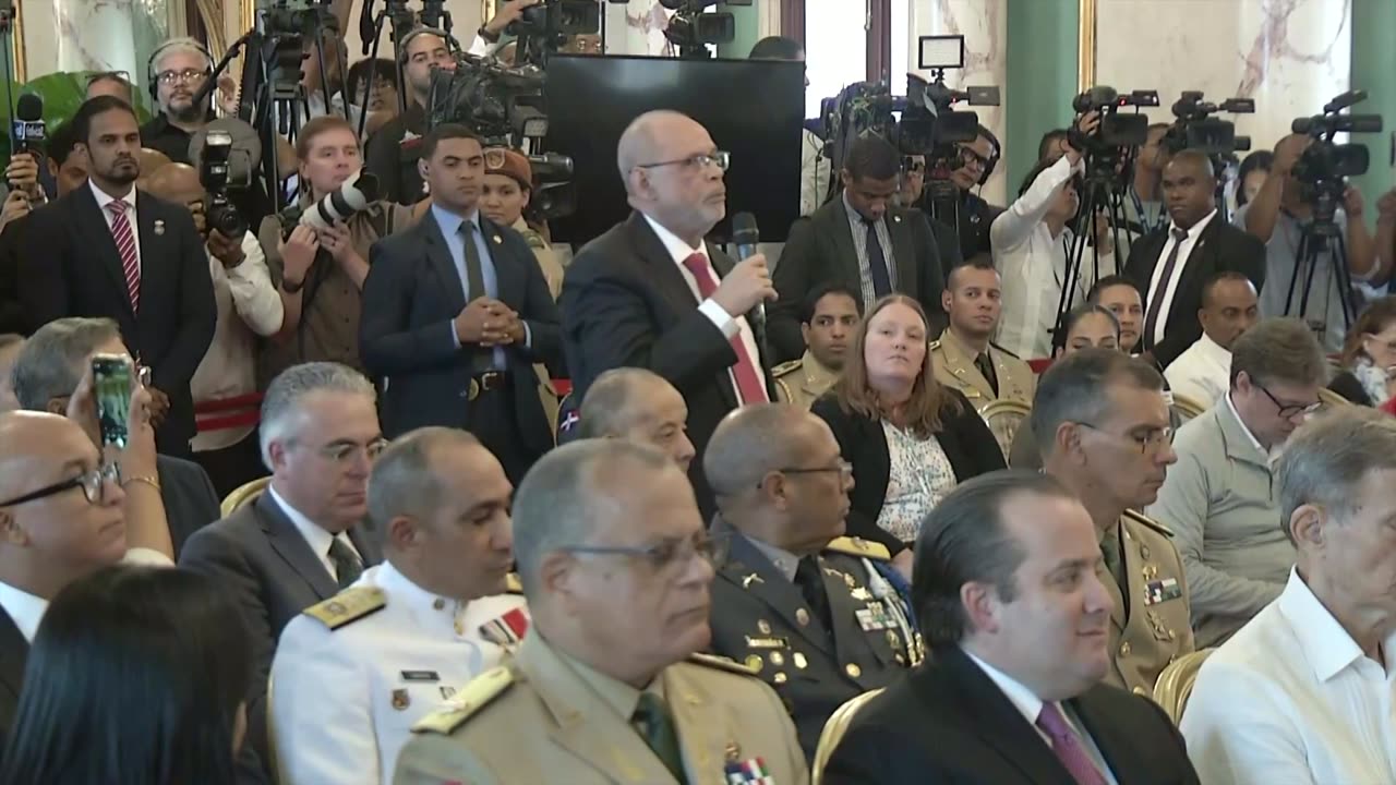 Secretary of State Marco Rubio And Dominican President Luis Abinader At a Joint Press Availability