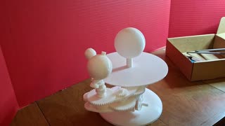 Simple Orrery from Maker World 3D Print on Bambu Lab A1 Mini