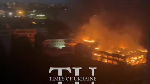 🔥🚁 Ukraine Russia War | Kyiv Polytechnic Institute Burns After Night Strikes | RCF