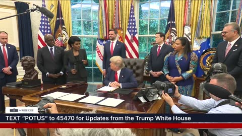 President Trump Participates in a Visit with the Foreign Ministers of the Congo and Rwanda
