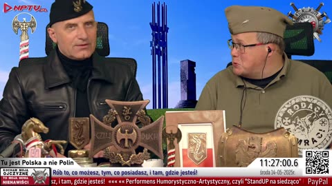 Tu jest Polska a nie Polin. Śr. 14.5.2025r. W. Olszański, M. Osadowski Rodacy Kamraci NPTV.pl