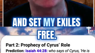 🕊️ Prophecy fulfilled! Isaiah 44:28 names Cyrus, a Persian king 👑,