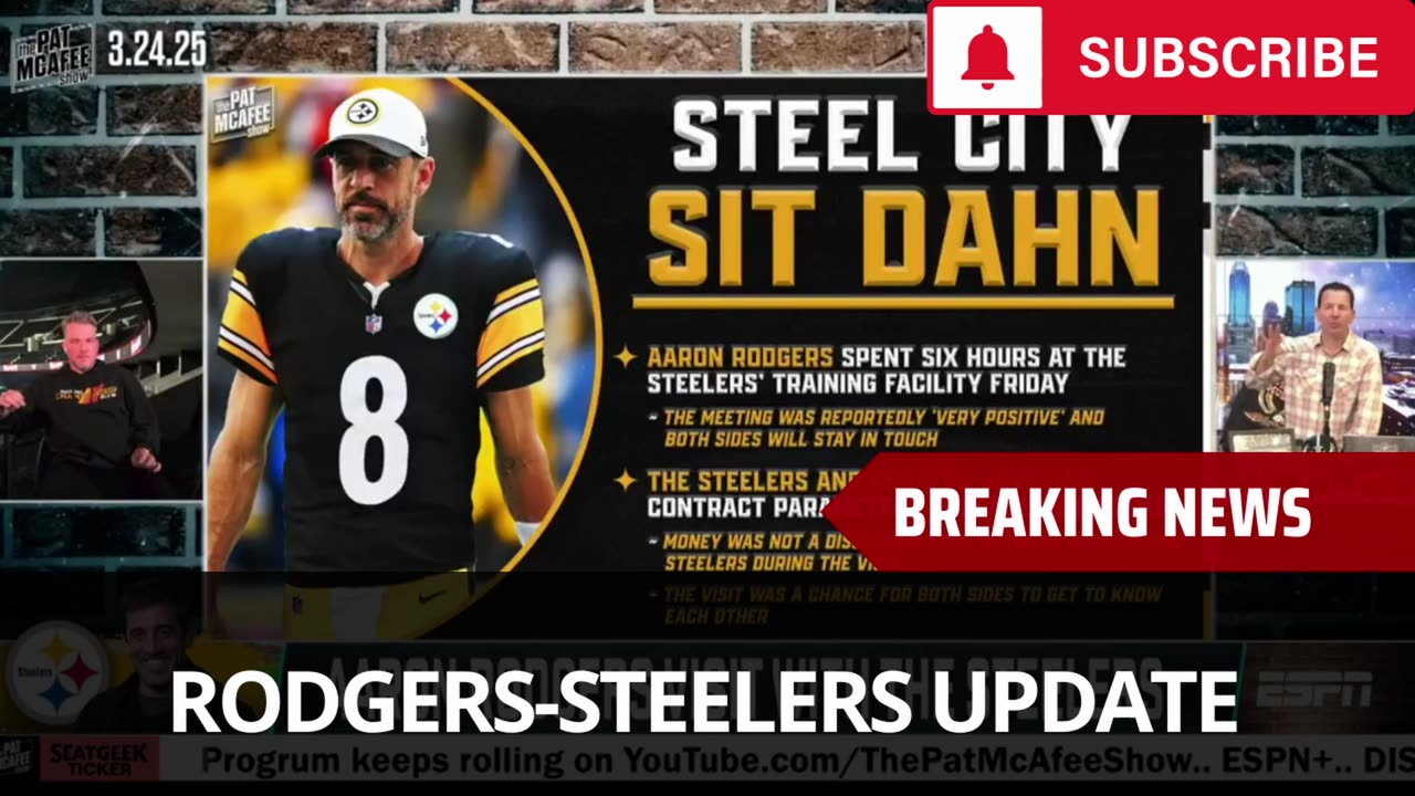 Update On How Aaron Rodgers Meeting With Steelers Went