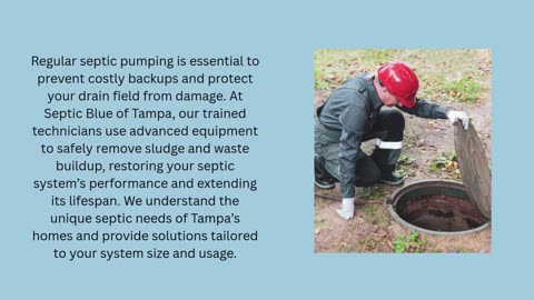 septic pumping in Tampa