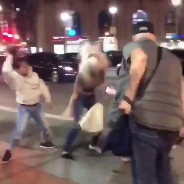 Black gang attacks White girl