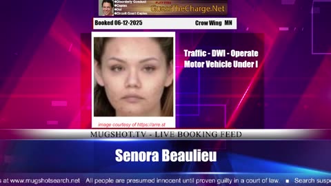 Mugshot TV - Live Arrest Booking Video Stream