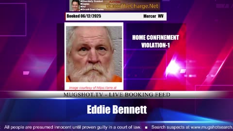 Mugshot TV - Live Arrest Booking Video Stream
