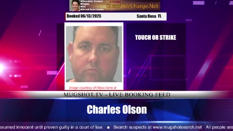 Mugshot TV - Live Arrest Booking Video Stream