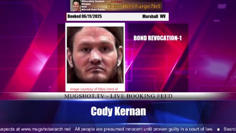 Mugshot TV - Live Arrest Booking Video Stream