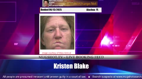 Mugshot TV - Live Arrest Booking Video Stream