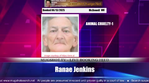 Mugshot TV - Live Arrest Booking Video Stream