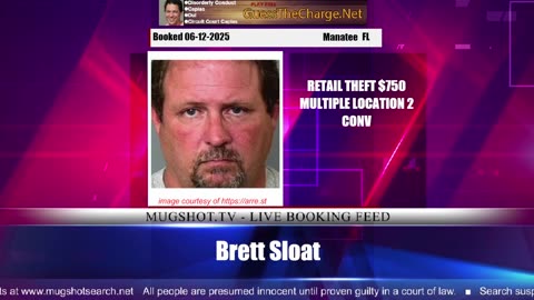 Mugshot TV - Live Arrest Booking Video Stream