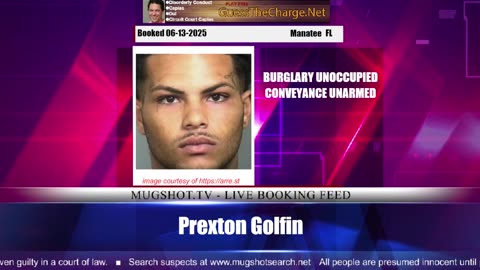 Mugshot TV - Live Arrest Booking Video Stream